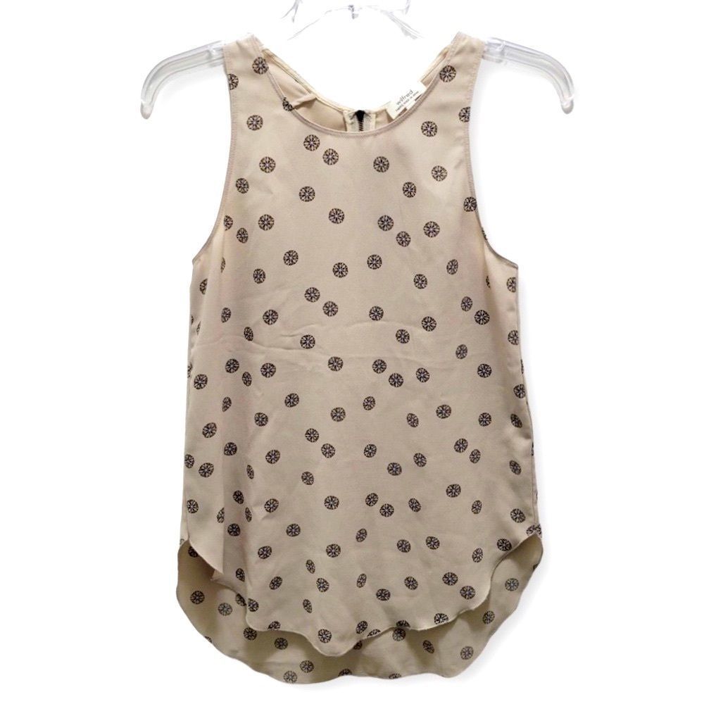 Wilfred Back Zip Tank Top